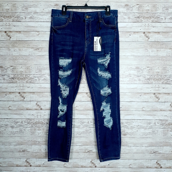 Rue21 Denim - Rue 21 Curvy High Rise Ankle Jegging 12 Jean 125